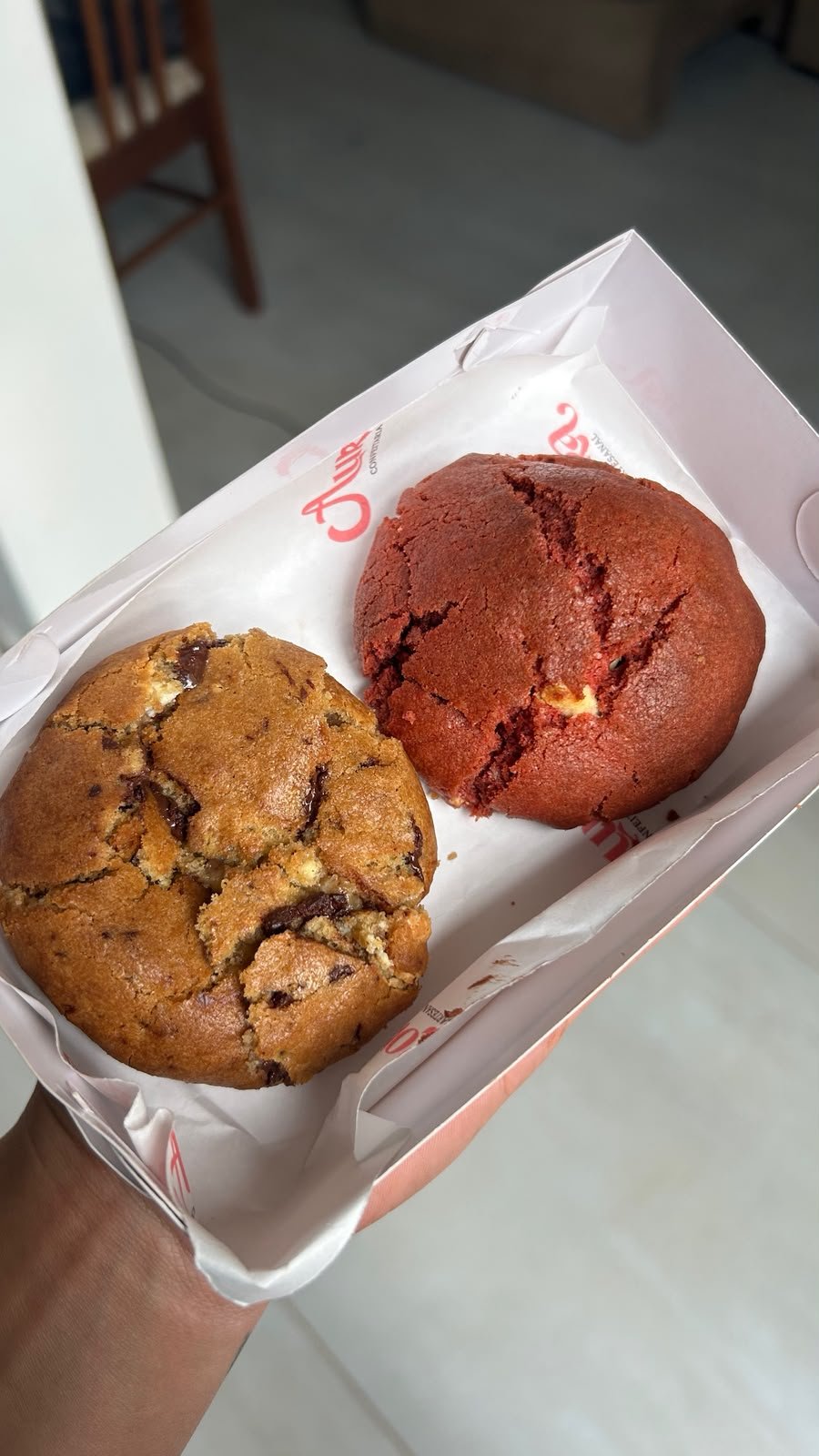 Cookies estilo americano da Aurora